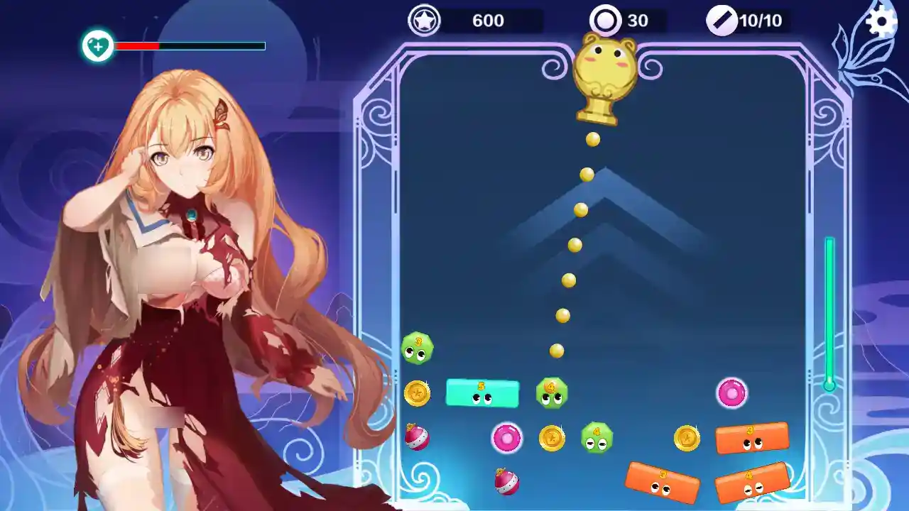 《球球少女》PC中文版：创新弹珠策略养成，200+动态事件触发