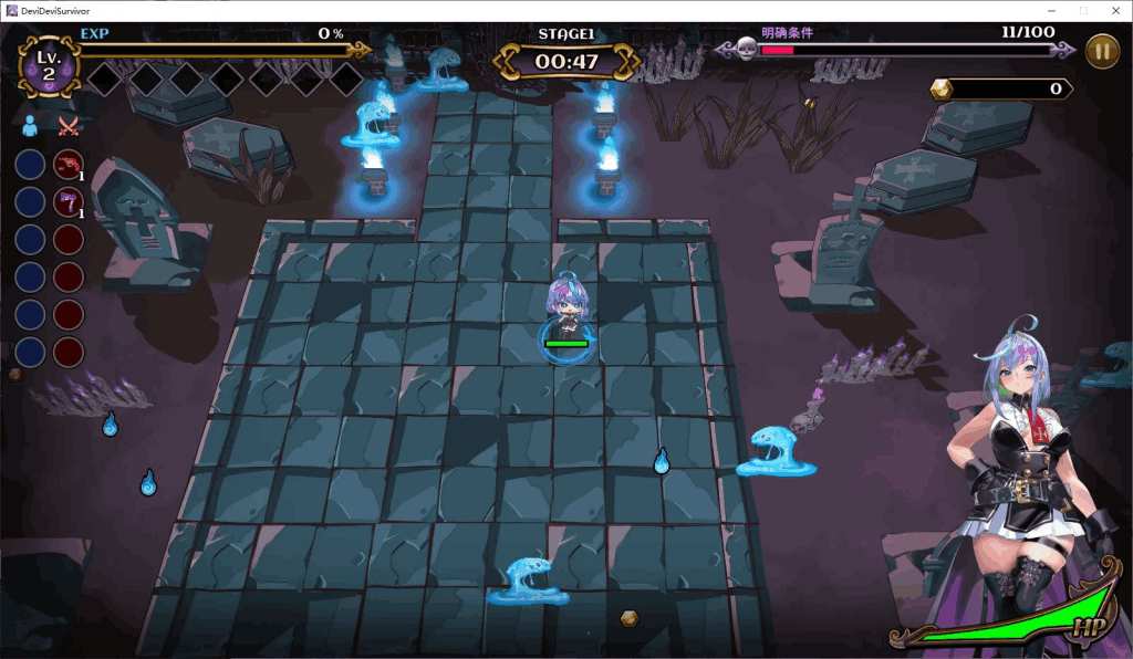 《恶魔幸存者DeviDevi Survivor》PC中文版深度评测：融合肉鸽与日式ARPG的硬核之作