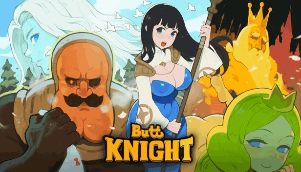 蜜臀骑士/ButtKnight PC弹幕STG游戏：官方中文版体验与配置需求解析