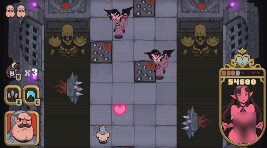 【PC/弹幕STG】蜜臀骑士/ButtKnight 官方中文版体验：动态立绘+2.3G新作解析图片-4