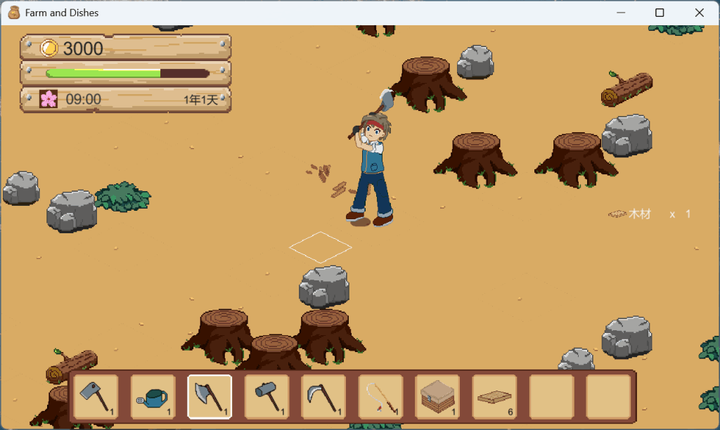 《牧场与料理》像素风农场经营SLG:官中动态版上线图片-3 《牧场与料理》像素风农场经营SLG:官中动态版上线图片-3