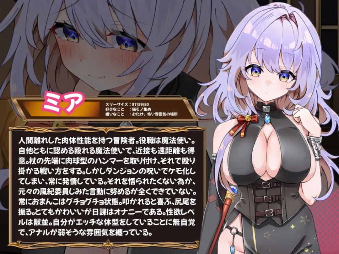 《发情迷宫：猫耳娘探索生活》SLG汉化PC版下载 | 1.45G完整资源