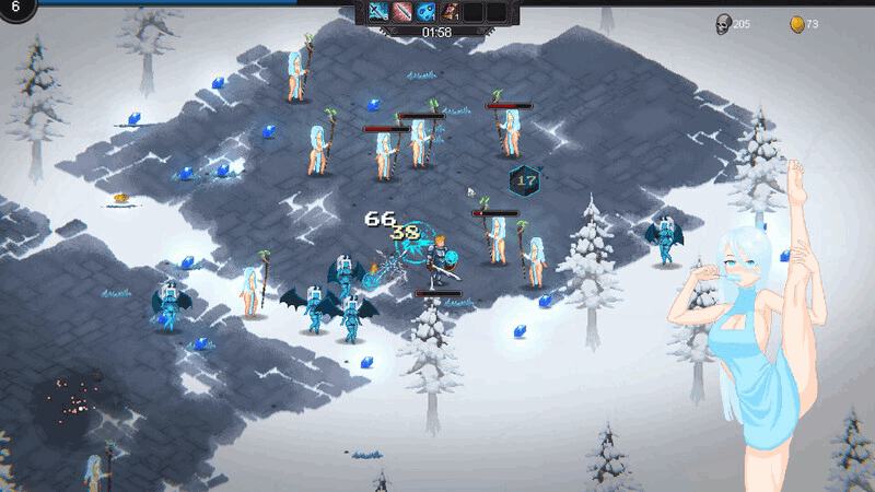 《神灵后宫 HaremOfGods》PC像素动作体验版 官方中文版发布 含配置需求与版本内容