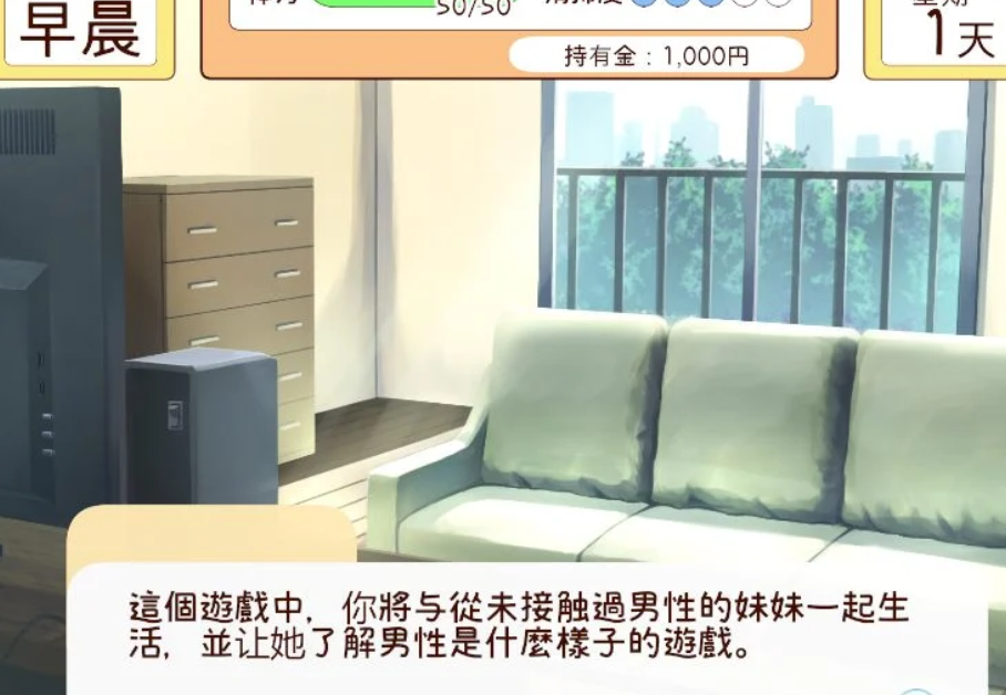 PC端养成SLG游戏《和妹妹一起度过的一个月 Ver2025.08》汉化版完整资源（动态纯爱1.9G）图片-1