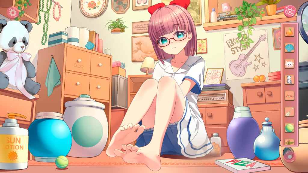 PC互动SLG游戏《玉足少女 Lovely Feet Girls》官方中文版（官中/动态/CV/1.8G）图片-3