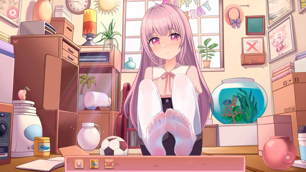 PC互动SLG游戏《玉足少女 Lovely Feet Girls》官方中文版（官中/动态/CV/1.8G）图片-2