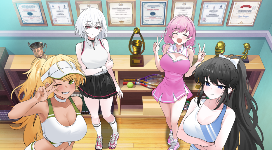 日系 SLG 精品网球天使 EX - 爆衣网球 Academy Love Saga: Tennis Angels EX Ver1.10 官方中文步兵版(PC 平台 / 3D 建模 / 1.91G)图片-1 日系 SLG 精品网球天使 EX - 爆衣网球 Academy Love Saga: Tennis Angels EX Ver1.10 官方中文步兵版(PC 平台 / 3D 建模 / 1.91G)图片-1