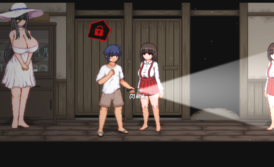 PC端策略模拟游戏《放课后捉迷藏 Ver1.01》官方中文版 完整汉化修复版 像素动态全解锁资源适配PC平台仅140M图片-1